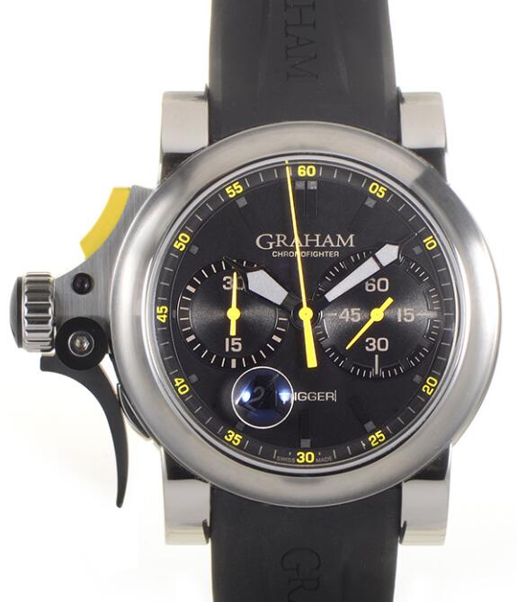 GRAHAM LONDON 2TRAS Chronofighter R.A.C. Trigger replica watch